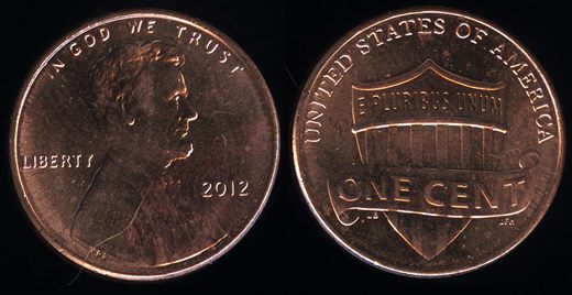 EUA - Centimo 1 - 2012