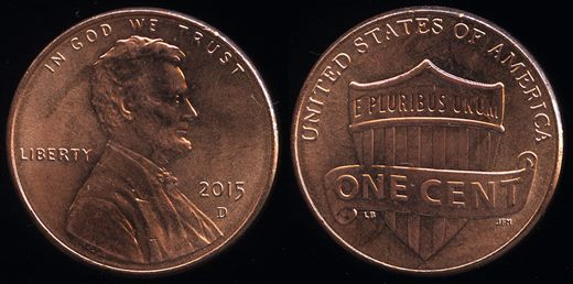 EUA - Centimo 1 - 2015 D