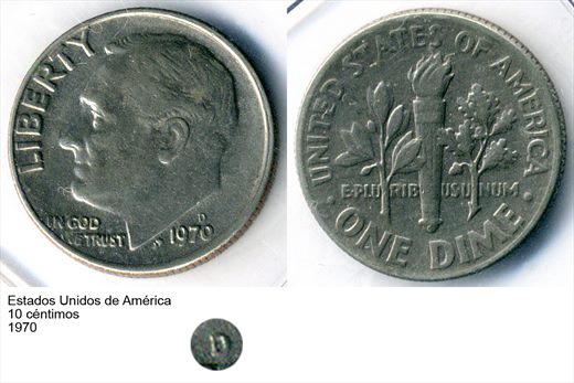 EUA - Centimo 10 - 1970 - G6 A1 H07 L4C1