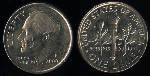 EUA - Centimo 10 - 2000 P