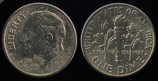 EUA - Centimo 10 - 2003 P