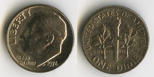 EUA - Centimo 10 - 1976