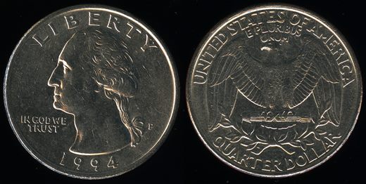EUA - Centimo 25 - 1994 P