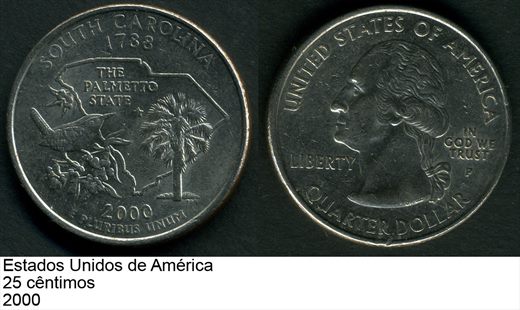 EUA - Centimo 25 - 2000