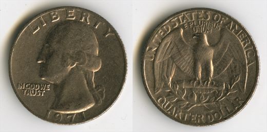 EUA - Centimo 25 - 1971