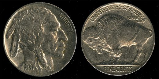 EUA - Centimo 5 - 1937