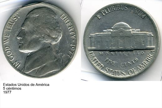 EUA - Centimo 5 - 1977 - G6 A1 H08 L6C2