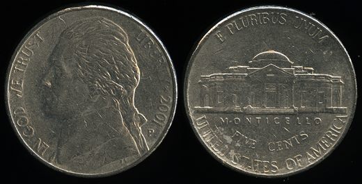 EUA - Centimo 5 - 2001 P