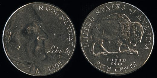 EUA - Centimo 5 - 2005 P