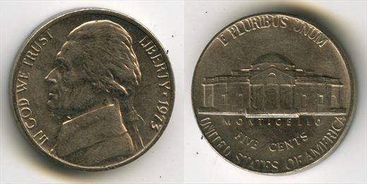 EUA - Centimo 5 - 1973