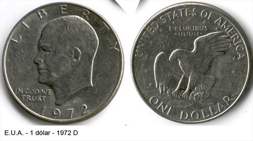 EUA - Dolar 1 - 1972 D