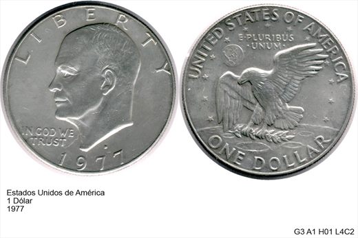 EUA - Dolar 1 - 1977 - G3 A1 H01 L4C2