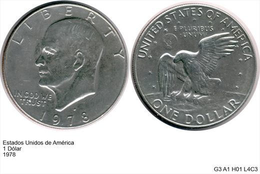 EUA - Dolar 1 - 1978 - G3 A1 H01 L4C3