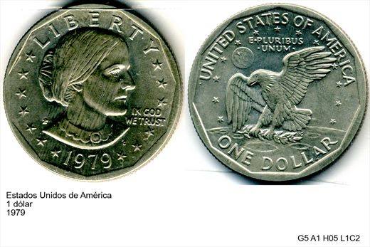 EUA - Dolar 1 - 1979 - G5 A1 H05 L1C2
