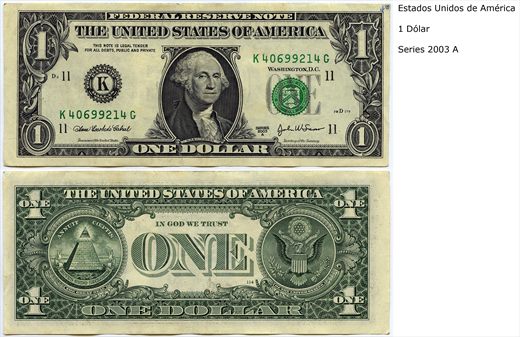 EUA - Dolar 1 - 2003 A - Serie K