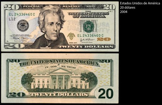 EUA - Dolar 20 - 2004