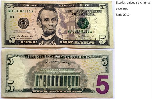 EUA - Dolar 5 - 2013