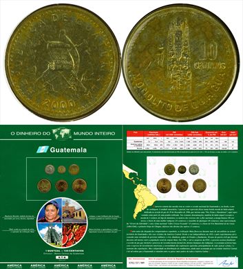 Guatemala - Centavo 10 - 2000 DMI