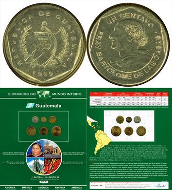 Guatemala - Centavo 1 - 1999 DMI