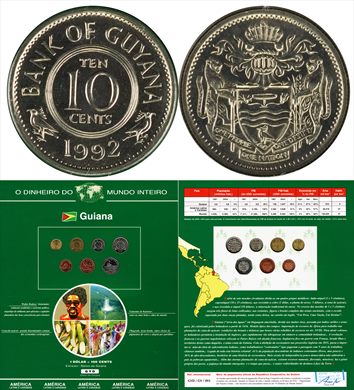 Guiana - Cent 10 - 1992 DMI