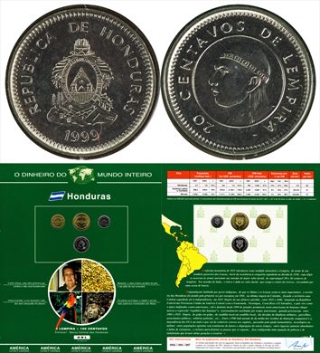 Honduras - Centavo 20 - 1999 DMI