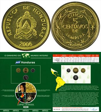 Honduras - Centavo 5 - 2006 DMI
