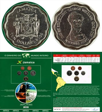 Jamaica - Dolar 10 - 2005 DMI