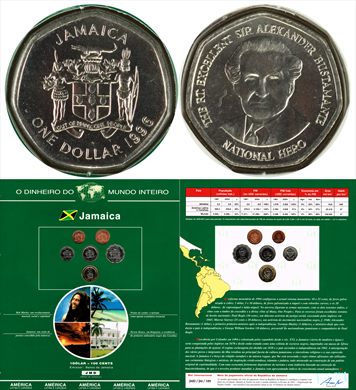 Jamaica - Dolar 1 - 1996 DMI