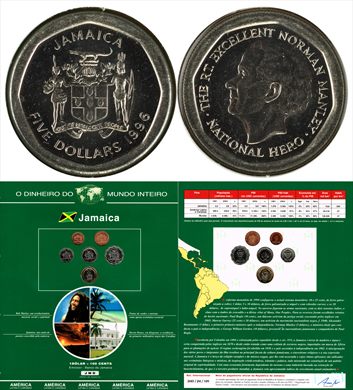 Jamaica - Dolar 5 - 1996 DMI