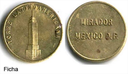 Mexico - Mexico D.F. - Torre Latinoamericana - Mirador