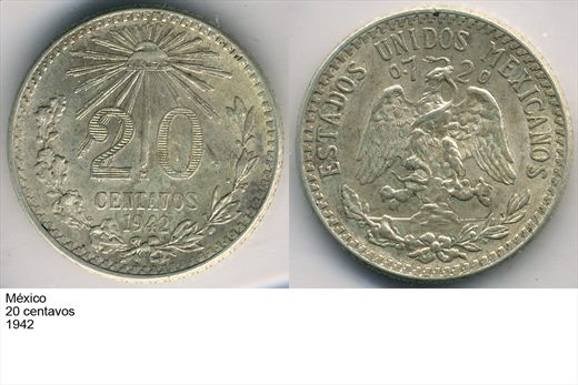 Mexico - Centavo 20 - 1942 - G6 A1 H09 L3C3
