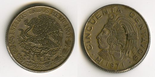 Mexico - Centavo 50 - 1971