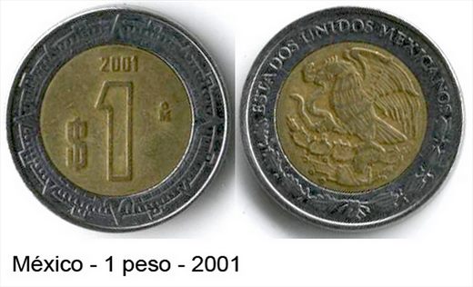 Mexico - Peso 1 - 2001