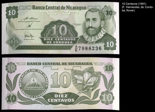 Nicaragua - Centavo 10 - 1991
