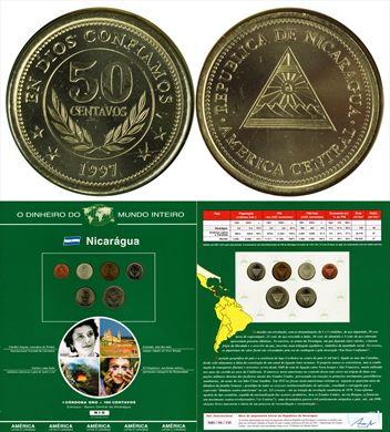 Nicaragua - Centavo 50 - 1997