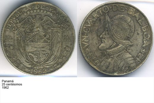 Panama - Centesimo 25 - 1962 - G5 A3 H01 L6C5