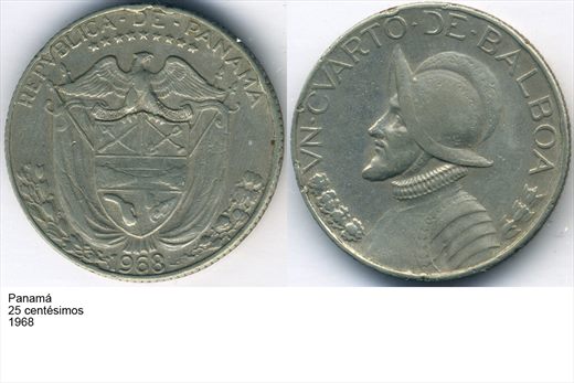 Panama - Centesimo 25 - 1968 - G5 A3 H02 L1C2