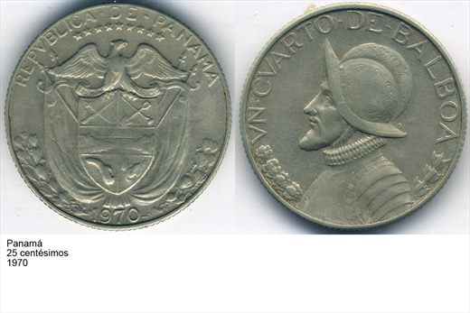 Panama - Centesimo 25 - 1970 - G5 A3 H02 L1C3