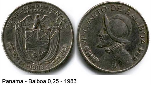 Panama - Centesimo 25 - 1983
