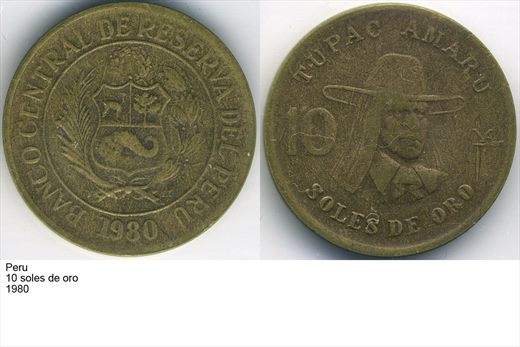 Peru - Sol de Oro 10 - 1980 - G5 A3 H01 L4C4