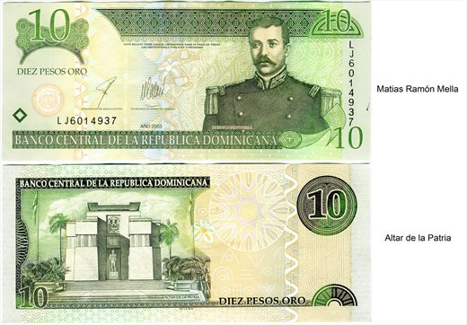 Republica Dominicana - Peso 10 - 2003