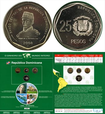 Republica Dominicana - Peso 25 - 2008 DMI