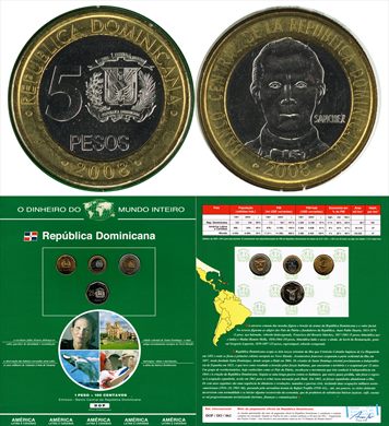 Republica Dominicana - Peso 5 - 2008 DMI