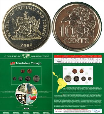 Trindade e Tobago - Cent 10 - 2008 DMI