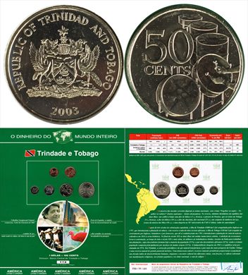 Trindade e Tobago - Cent 50 - 2003 DMI