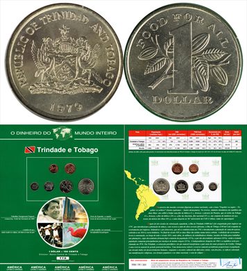 Trindade e Tobago - Dolar 1 - 1979 DMI