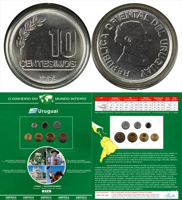 Uruguay - Centesimo 10 - 1994 DMI