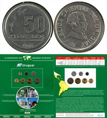 Uruguay - Centesimo 50 - 1994 DMI