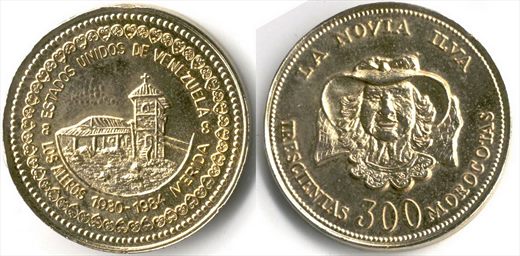 Venezuela - Merida - Los Aleros - 300 Morocotas