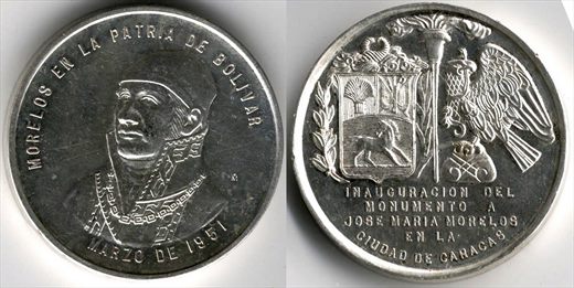 Venezuela - Morelos en la Patria de Bolivar - Marzo de 1951